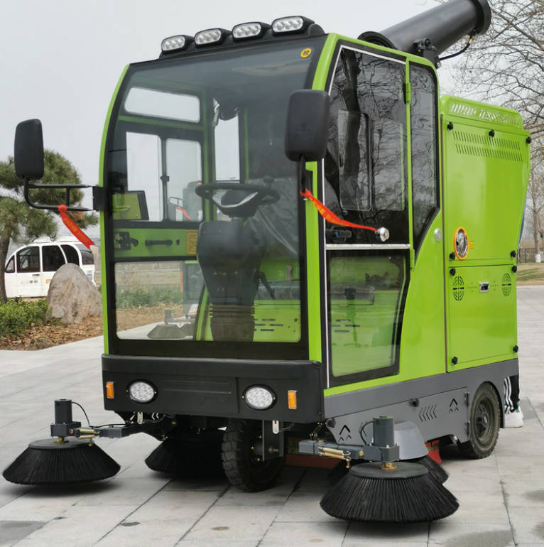 连江道路清洁广泛应用电动环卫清扫车